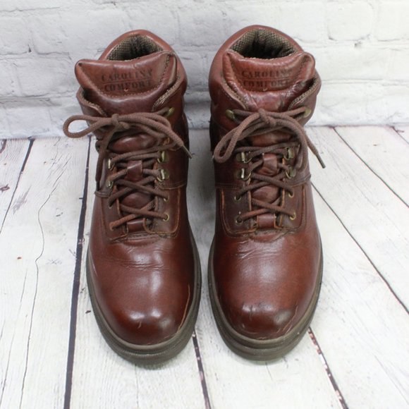 CAROLINA Leather Waterproof Work Boots Size 10 - Picture 5 of 9